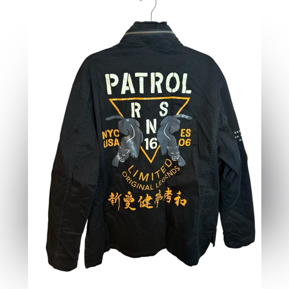 Reason Patchwork Eclectic Utility Jacket - image 2